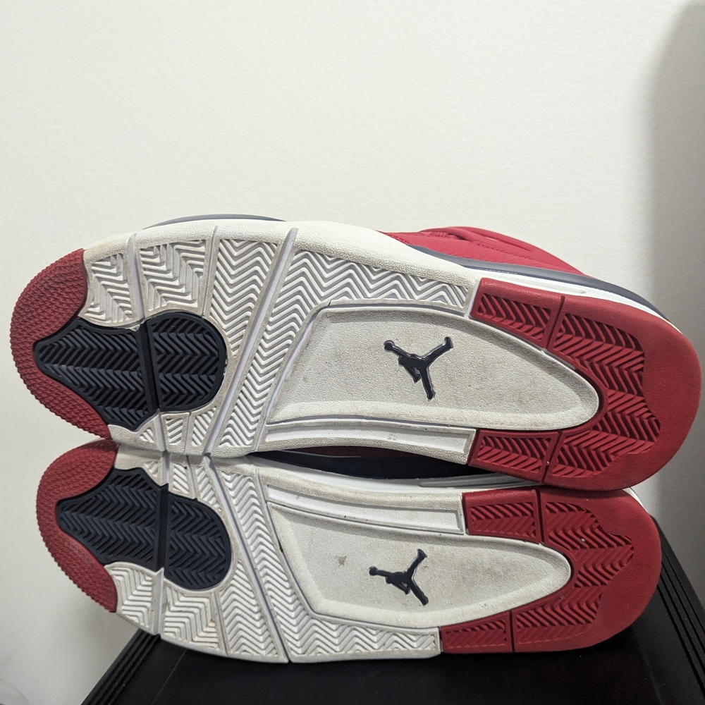 Air Jordan 4 Retro Fiba men's Size 13 Excellent Condition Euro US Cuba Chicago - Picture 11 of 12